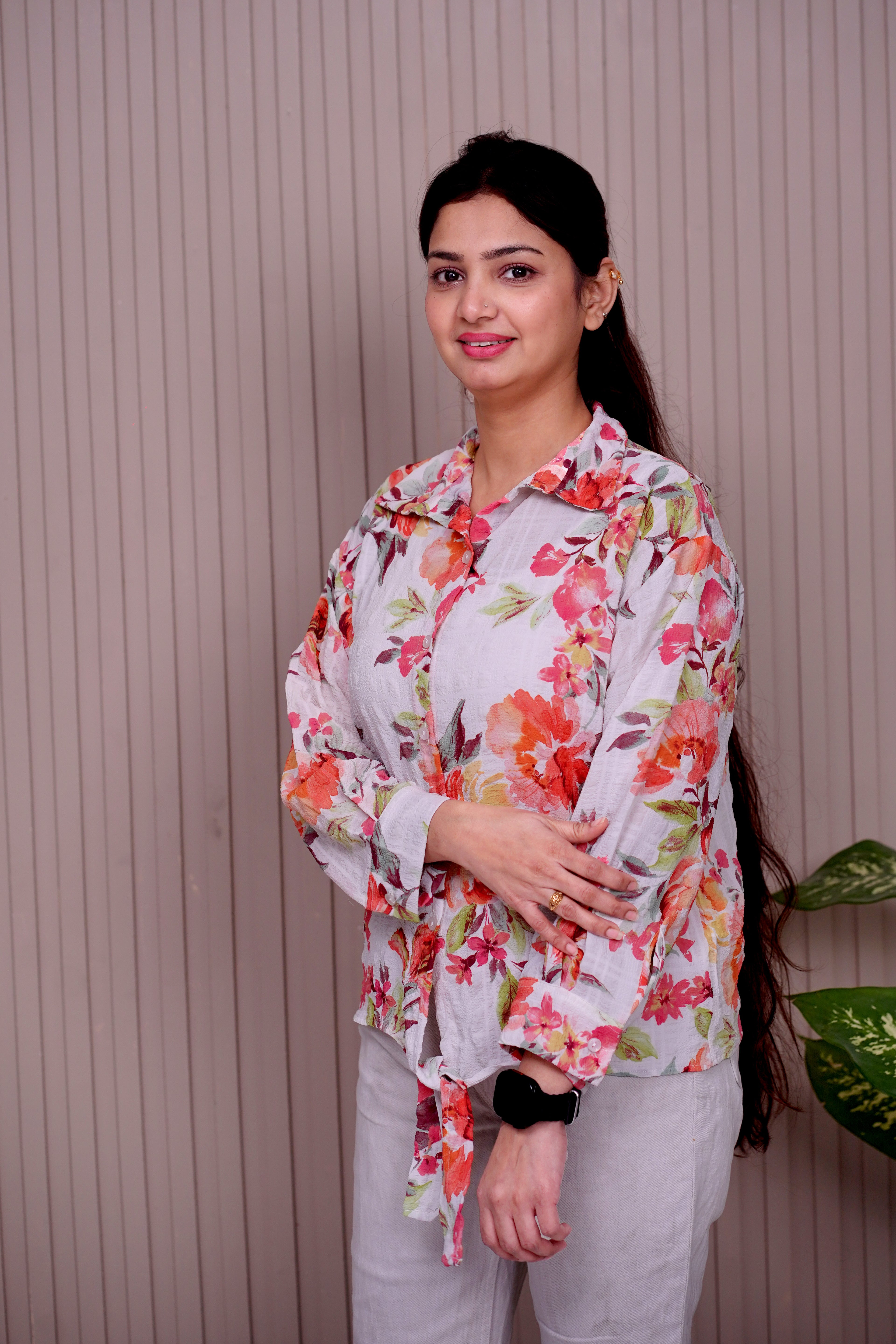 Floral accents | Shirt