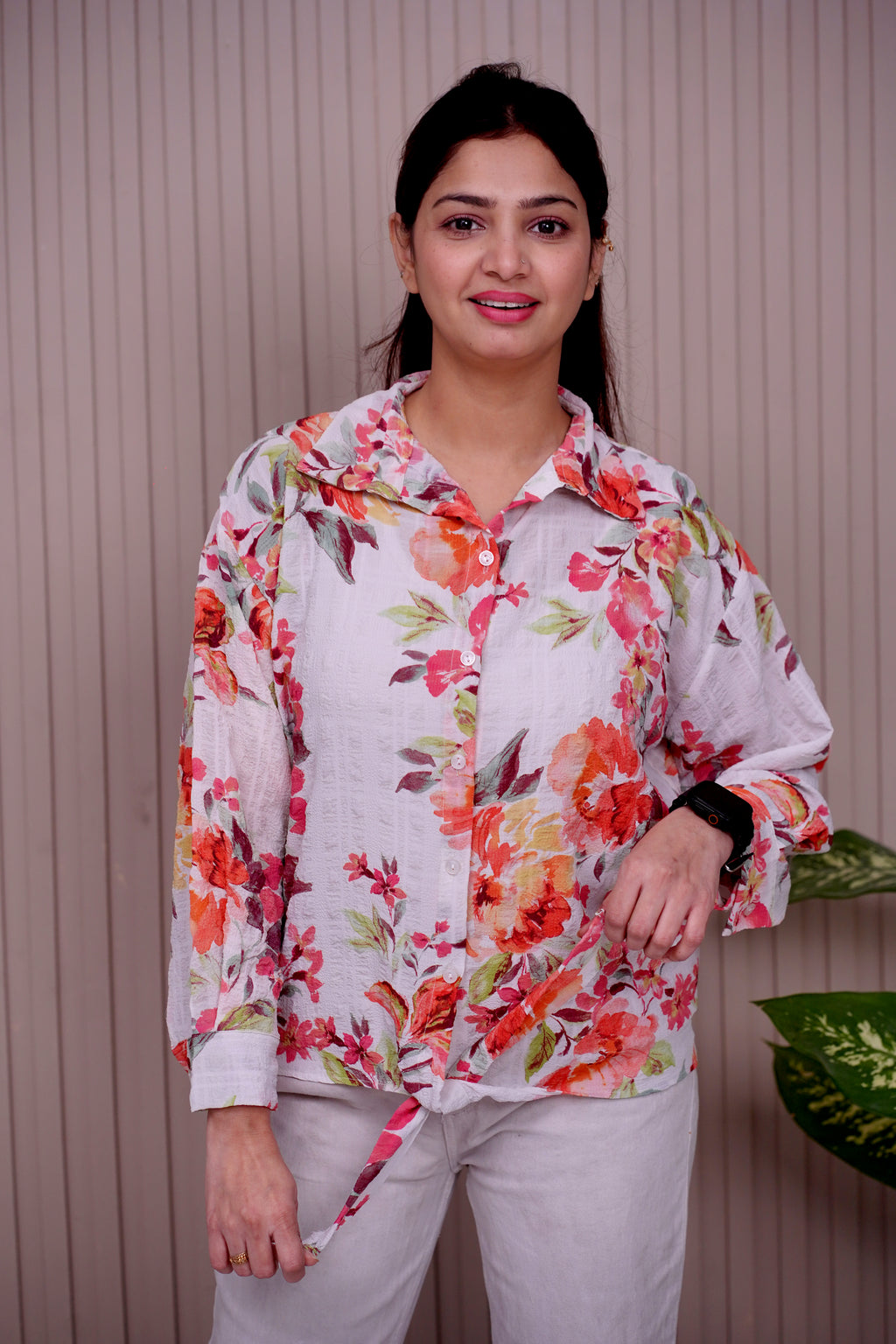 Floral accents | Shirt