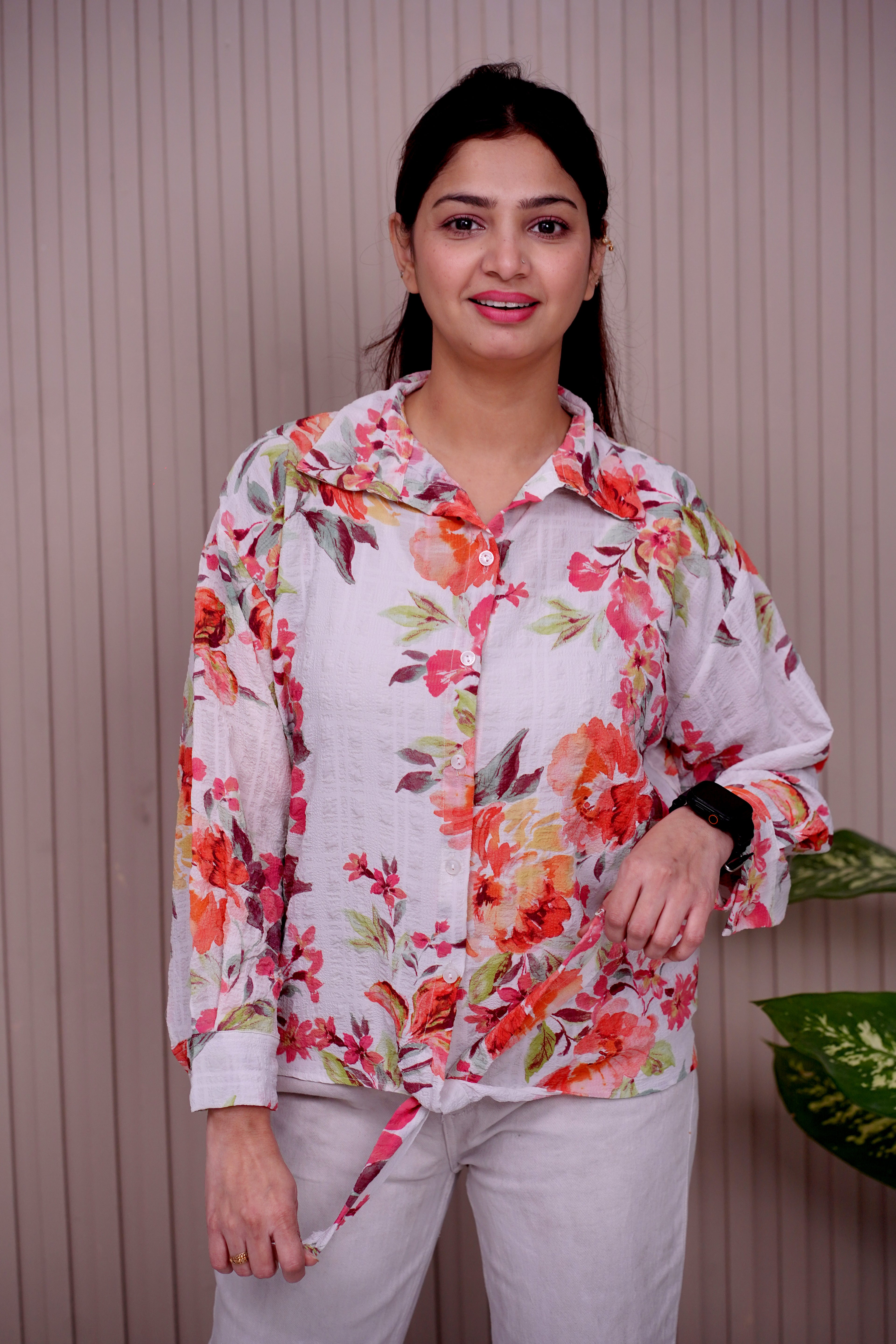 Floral accents | Shirt